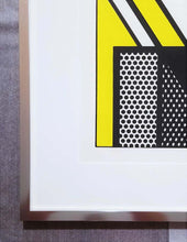 Load image into Gallery viewer, Repeated Design /// Pop Art Roy Lichtenstein Abstract Geometric Yellow Black NY 1969
