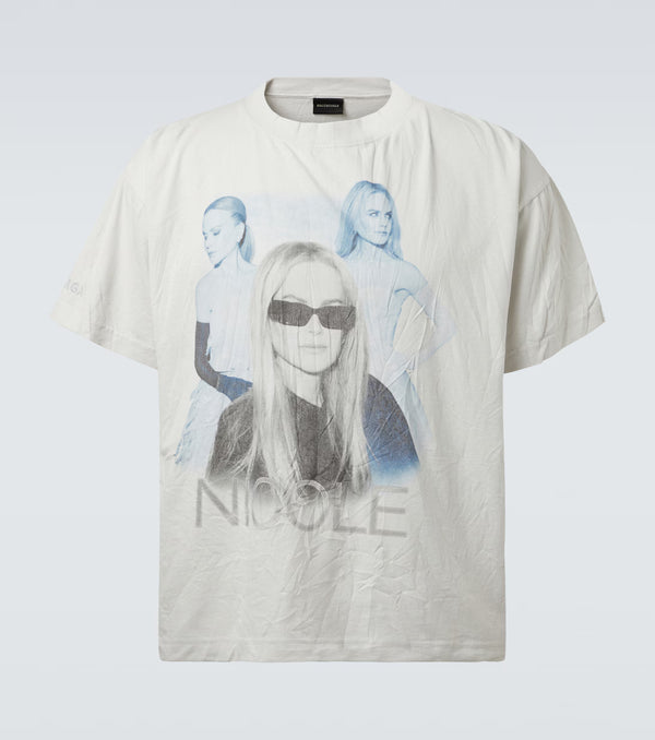 Balenciaga Nicole cotton jersey T-shirt