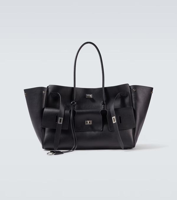 Balenciaga Bel Air Carry All Large leather tote bag