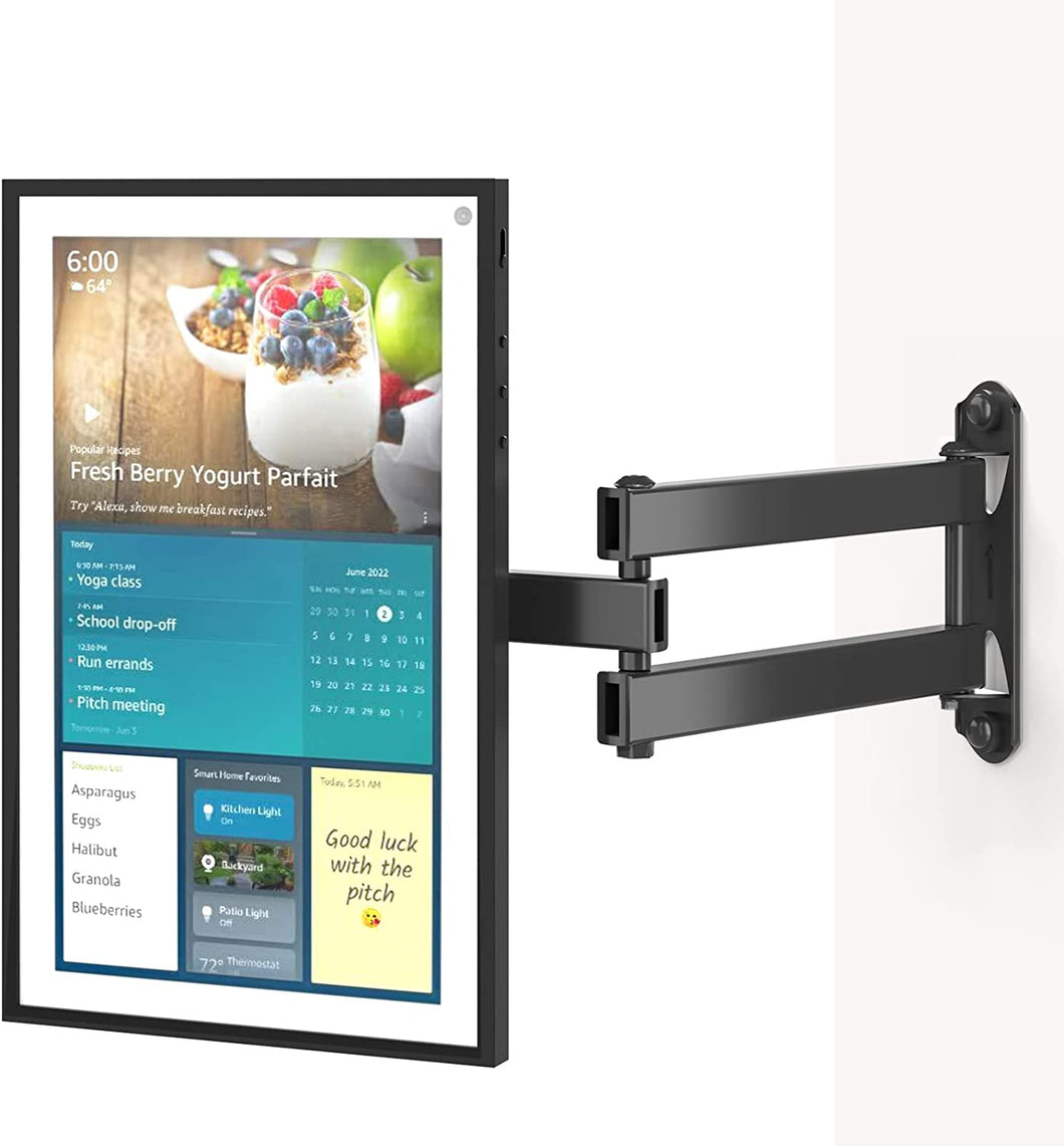WALI Adjustable Wall Mounting Bracket - Perfectly Position Your Echo Show 15