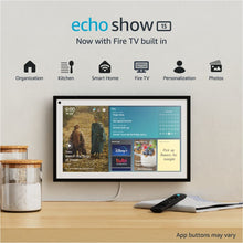 Load image into Gallery viewer, Echo Show 15 | Full HD 15.6&quot; smart display with Alexa and Fire TV
