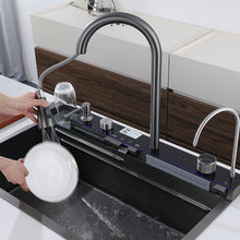 Load image into Gallery viewer, Boelon Luxury Kitchen Sink with Digital Display and Waterfall Design
