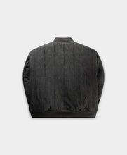 Load image into Gallery viewer, Black Oversized Rasul Bomber
