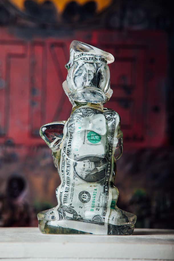 Alben DONALD Dollars - Pop Art Sculptures 2019-