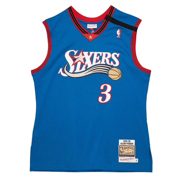 Authentic Allen Iverson Philadelphia 76ers 1999-00 Jersey