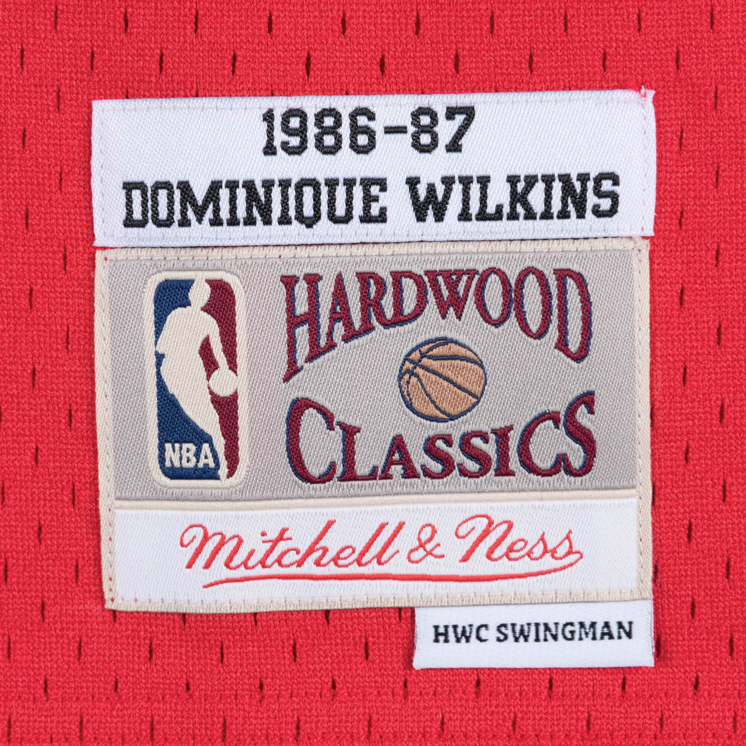 Swingman Jersey Atlanta Hawks Road 1986-87 Dominique Wilkins