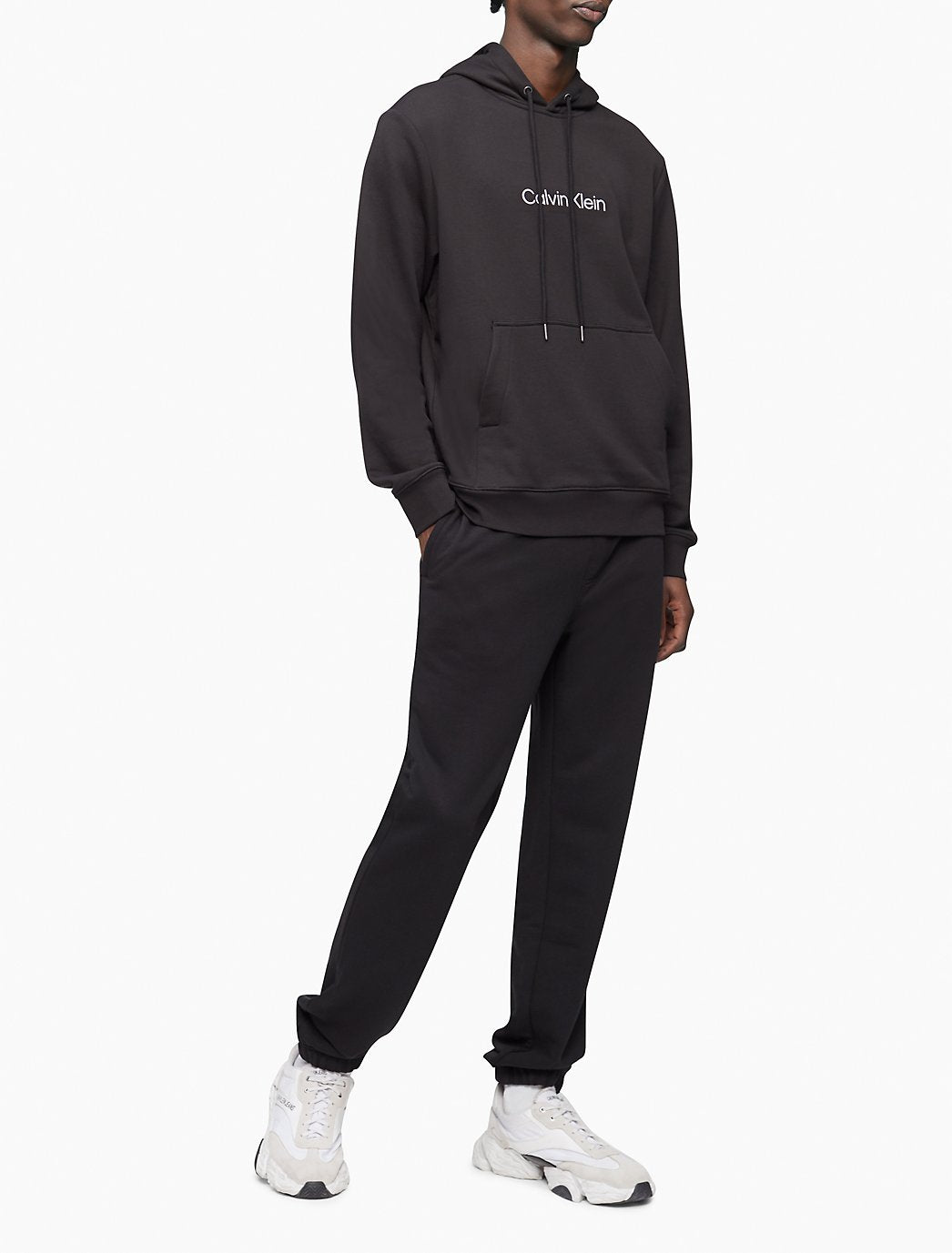Logo French Terry Knit Pull-On Joggers