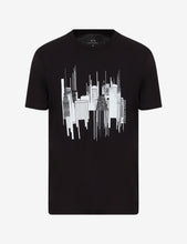 Load image into Gallery viewer, Skyline Print Regular Fit Cotton T-Shirt
