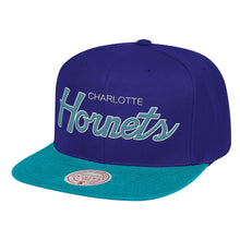 Load image into Gallery viewer, Hardwood Classics: Charlotte Hornets Snapback
