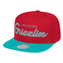 Load image into Gallery viewer, Hardwood Classics: Vancouver Grizzlies Snapback
