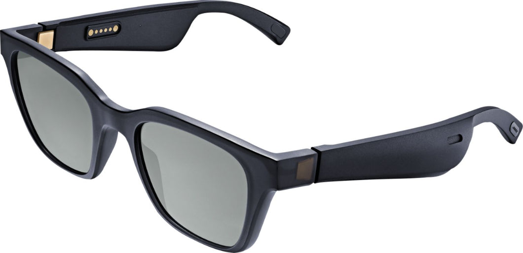 Bose - Frames Alto Small — Classic Angular Bluetooth Audio Sunglasses - Black