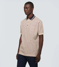 Load image into Gallery viewer, Gucci GG Stretch-Cotton Polo Shirt
