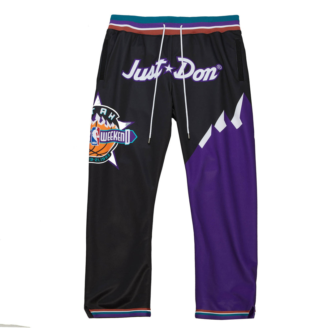 Just Don Utah Jazz Warm Up Pants NBA All Star 1993